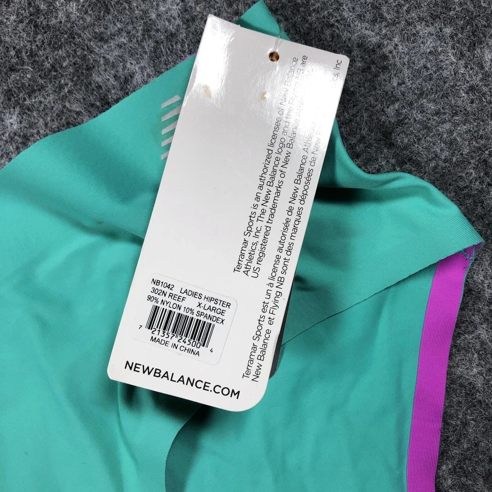 New Balance Bond Hipster Underwear Womens XL Seamless Moisture Wicking Performan